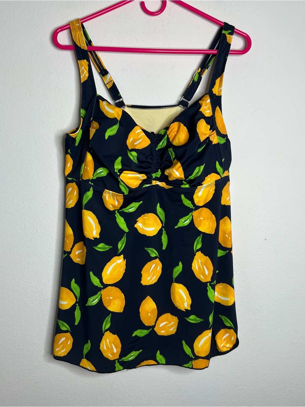SEPTANGLE SWIMSUIT TANK TOP ONE-PIECE PADED BRA WOMENS SIZE 20